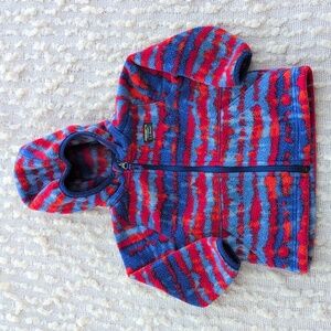 L.L. Bean Kids 12-18 Month Fleece Hooded Jacket Layering Full Zip